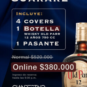 Paquete celebración Guararé