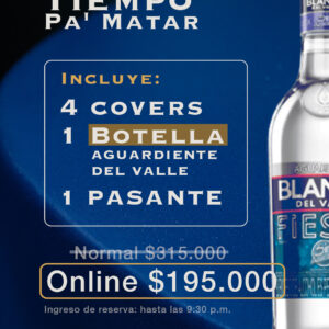 Paquete celebración Tiempo pa matar